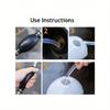 Manual Fuel Transfer Pump, Siphon Pump for Gasoline Gas Oil Fuel Petrol Fluid Water Fish Tank Manual Hand Transfer Pump