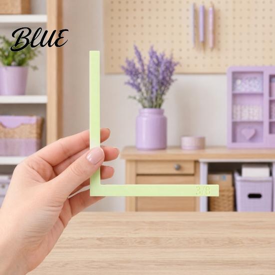 Professional Card Making Alignment Tool 5 Pcs Paper Crafting Guides with Storage Case Precision Layering Matting Multi-size for Spacers Color-Coded