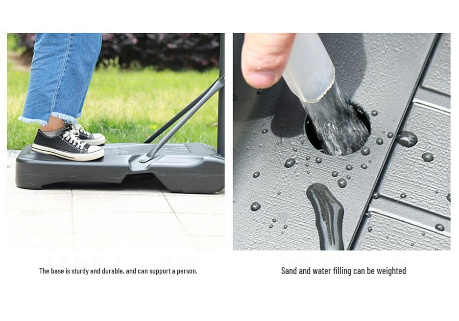 Adjustable Height Basketball Hoop for Indoor/Outdoor Play - Suitable for Adults, Teens, and Kids.