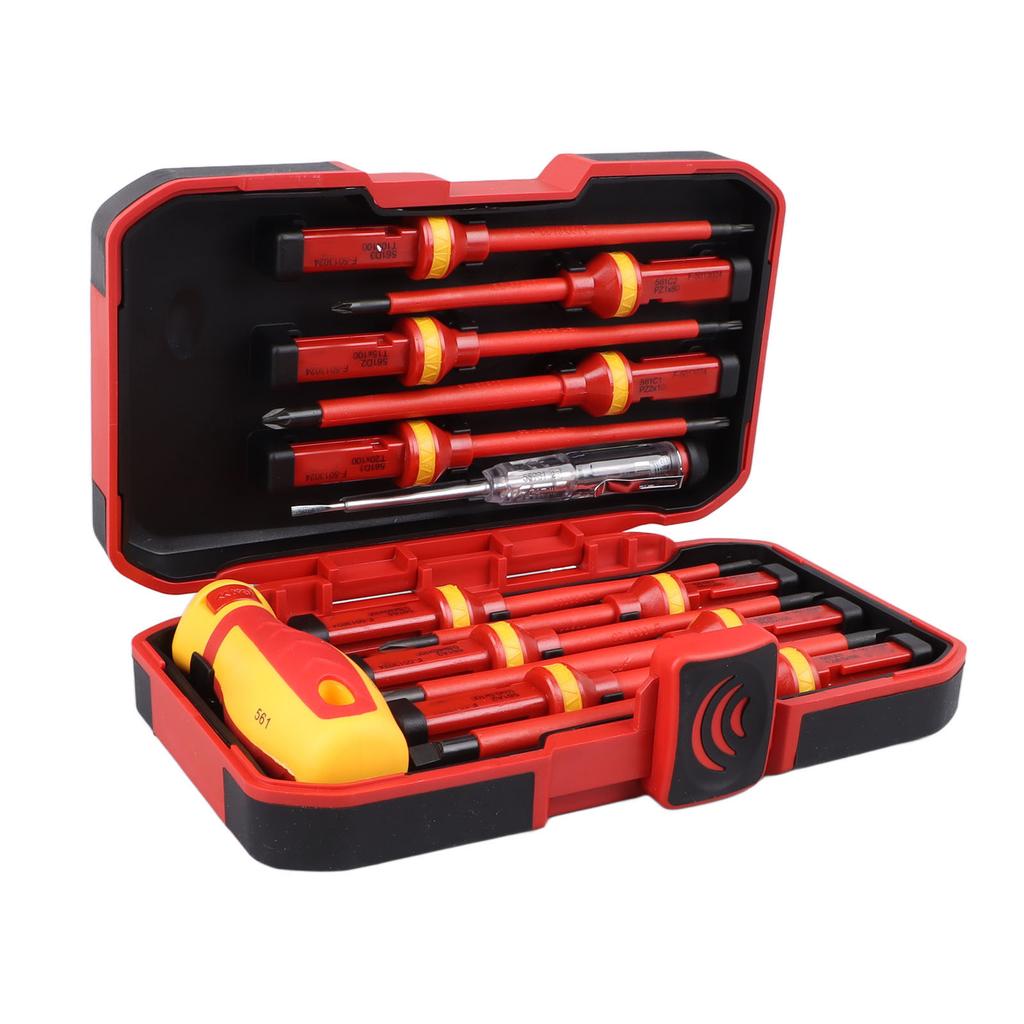 Premium Insulated Screwdrivers Set Insulated Professional Electricians Slotted Crossed Screwdriver