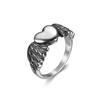 Heart Wings Angel Wings Love Wings Motorcycle Ring