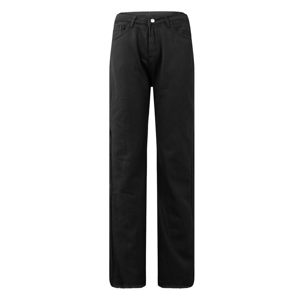 Dámské ležérní kalhoty Slim Fashion Džíny s pěti knoflíky Kalhoty Džíny britského stylu