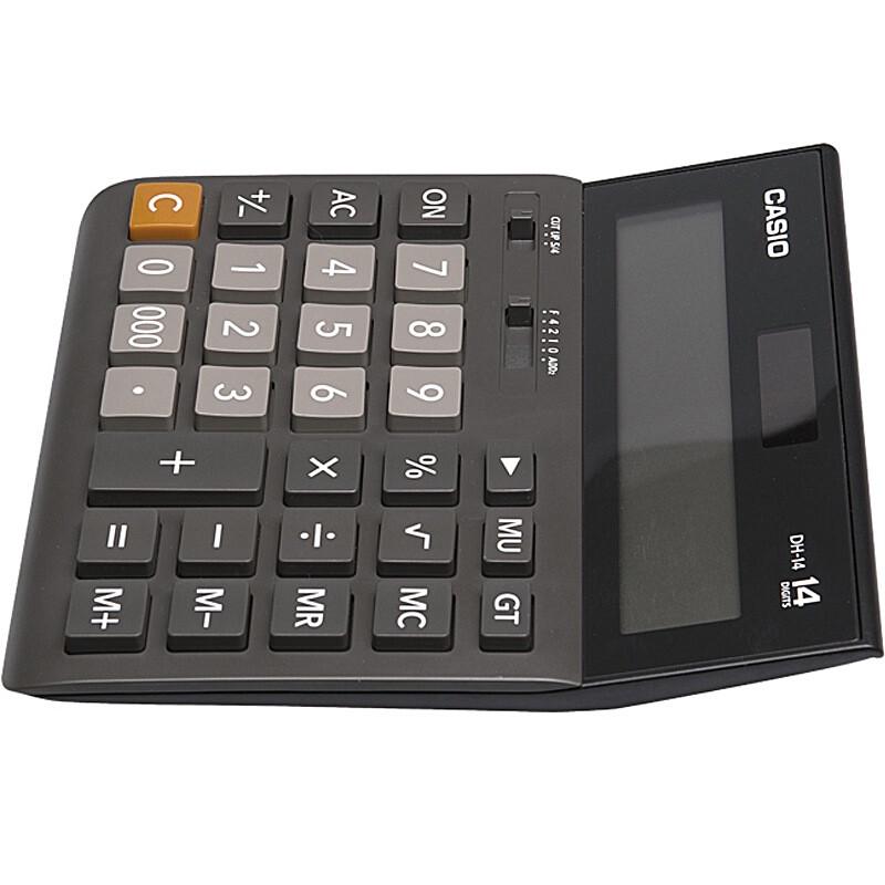 Calcolatrice Professionale a 14 Cifre Casio DH-14-BK