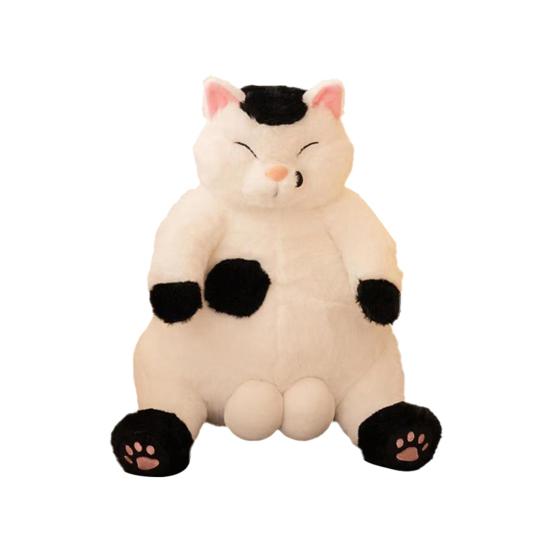 Durable Plush Doll Realistic PP Cotton Cute Cartoon Comfortable Cats Stuffed Doll for Daily Use