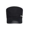 Vår Høst Metall Femstjerners Flat Hatt Menn Casual Justerbar Militær Caps Bomull Hær Solskjerm Hatt Trucker Snapback Baseballcaps