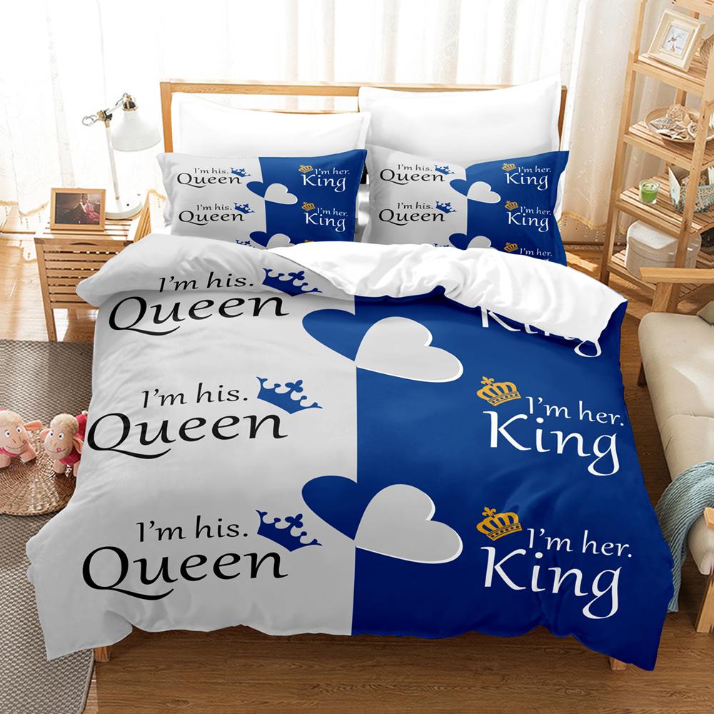 

Heart Blocking Bedding Sets Pink Black Gifts For Couples Duvet Cover Twin Queen King Size Comforter Cover Room Decoration (135x200cm)