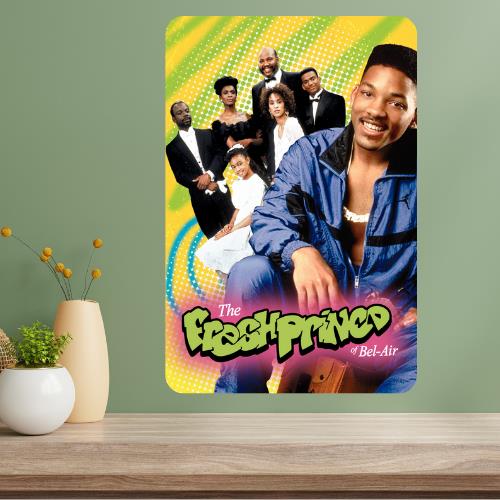 Fresh of Bel Air Classic TV Show Metal Poster Sign 20x30cm（7.8x11.8inch）