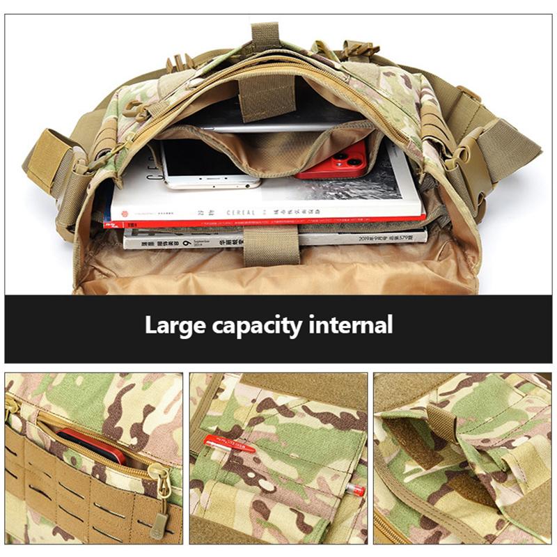 Laptop Bag Tactical Messenger Bags Computer Backpack Camping Outdoor Travel Bag Handbags For Men