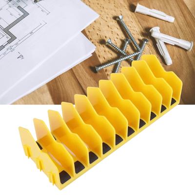 Zangen-Organizer-Rack 10 Schlitze Zangen Schneider Hammer Werkzeug-Organizer mit rutschfester Gummibasis für effiziente Werkzeugaufbewahrung