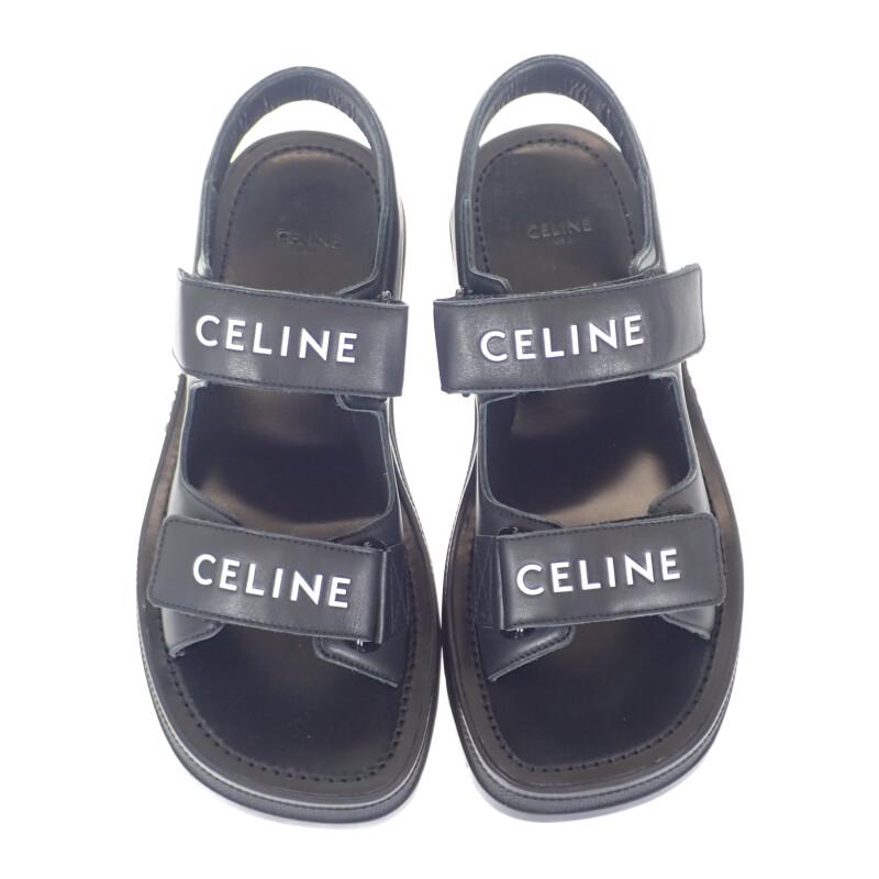 CELINE  345663338C.38NO Sandals Black Women