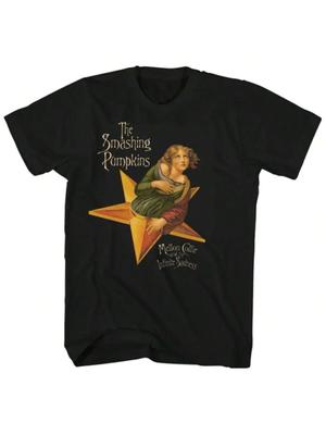 2025 Klassiek The Smashing Pumpkins Band T-shirt Rockmuziek Heren Dames Casual T-shirt Korte Mouw Tee Katoen Tops Zomerkleding