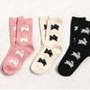 DaiSo Women S Mid Neck SockS  Animal 