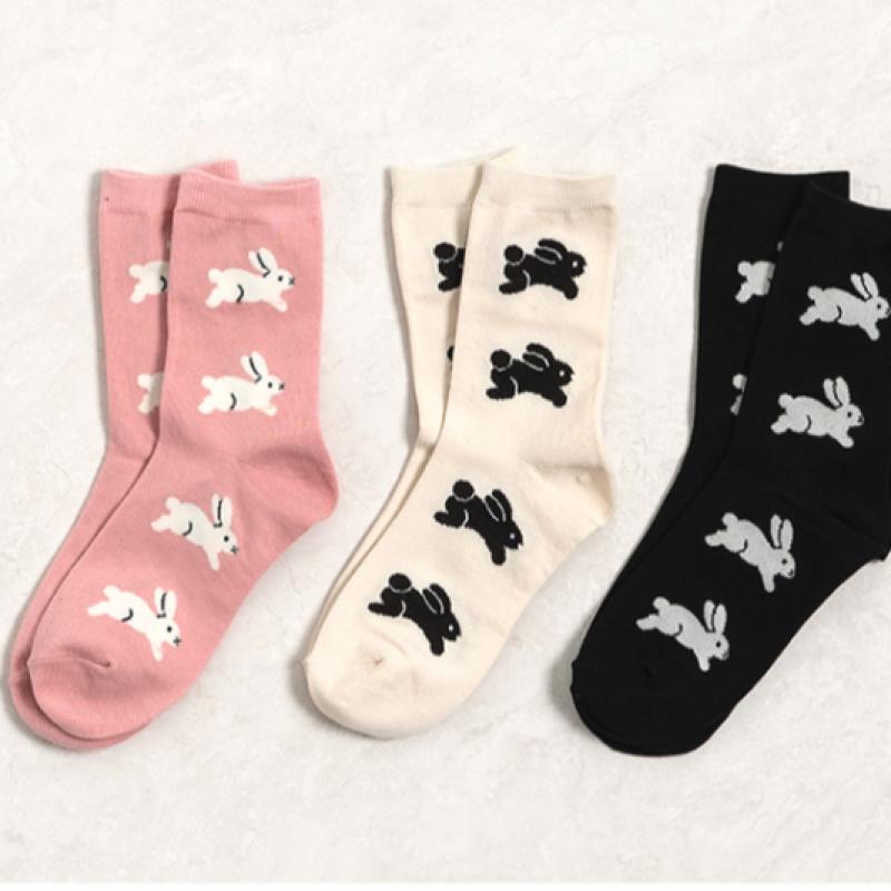 DaiSo Women S Mid Neck SockS  Animal