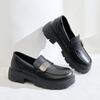 British style spring new lazy mid-heel casual shoes
