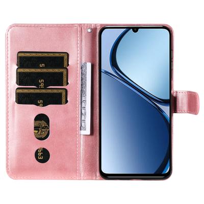 For Realme Note 60x 4G/C63 4G/C61 4G/Note 60 Leather Case Zipper Pocket Phone Cover