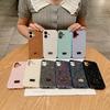 Luxury Shiny Rhinestone Phone Case for Iphone 16 15 14 13 12 11 Pro Max Plus Stylish Women's Back Shock Resistant Case