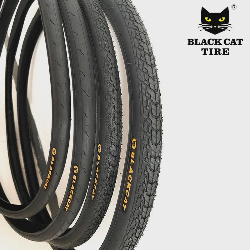 Neumático antideslizante para bicicleta de carretera Black Cat, serie 700x25C a 38C