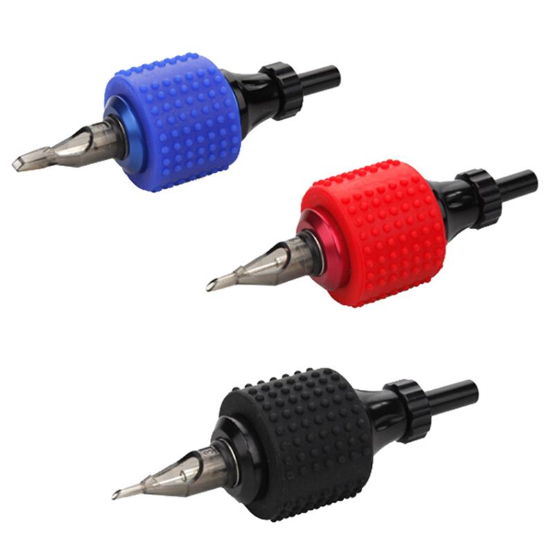 1X Silicone Hand Cover Tattoo Grip 25Mm Tattoo Pen Grip Cover Skid Resistance