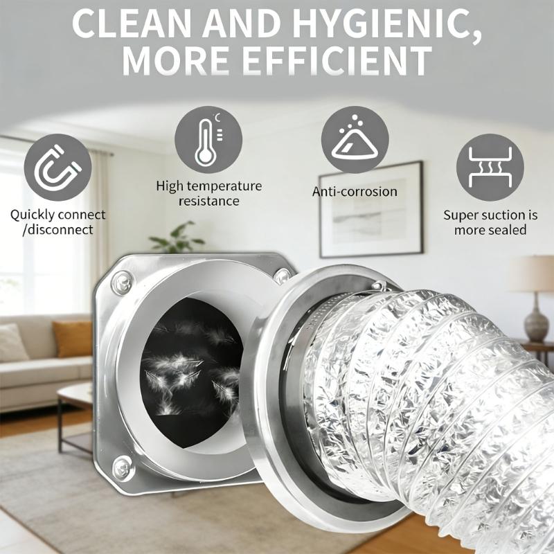 Easy Install Tool Dryer Vents Connection System For Simple setups And Leak Prevention