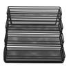 Expandable 4 Tier Seasoning Organizer Rack Stable Metal Frame Separable Seasoning Step Display