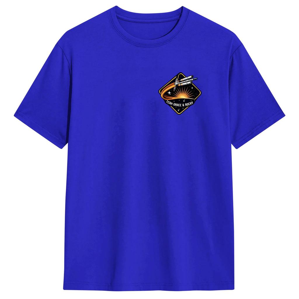 Project Hail Mary Mission Patch Ringer T Shirt Summer Funny TShirts Cotton Trending Tshirt For Unisexs Pattern Clothing