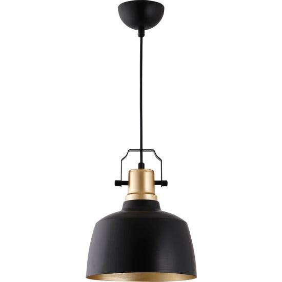 

Люстра с одной подвеской из черного золота