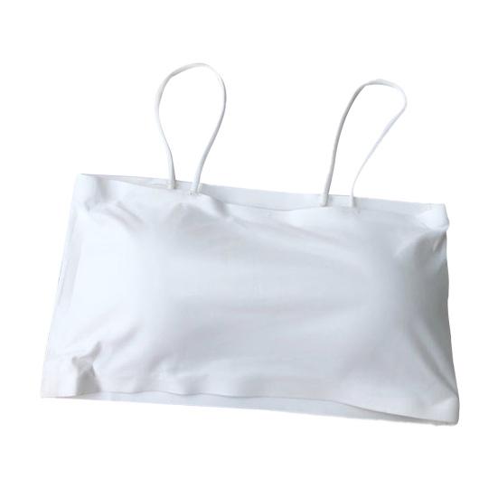 Bandeau Crop Beautify The Back Around The Chest Strap Thin Shoulder Strap Anti-light Underwear