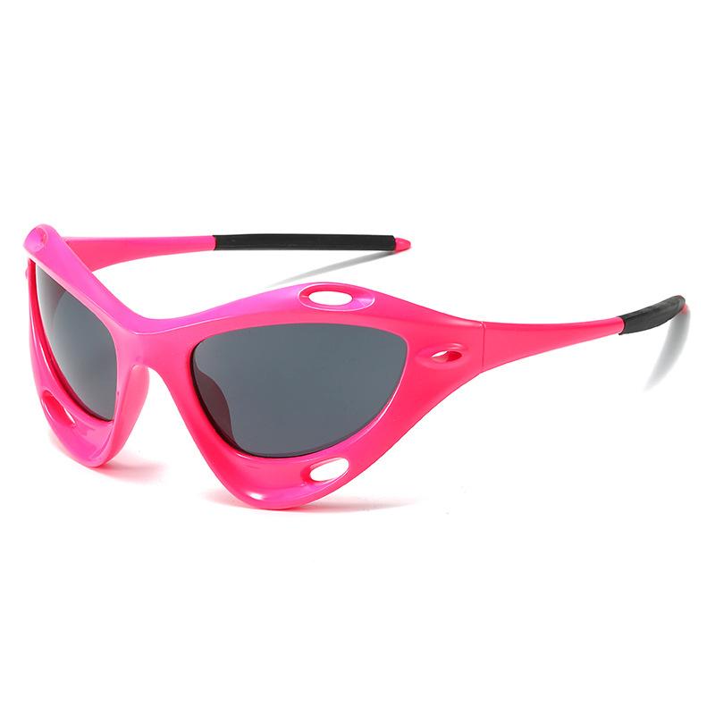 Cat Eye Sunglasses, Cycling Sports Large-Frame Glasses, Personalized Y2K Sunglasses.