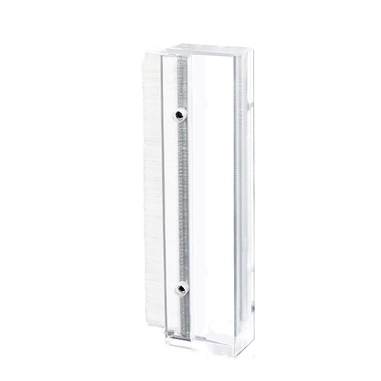 

Щетка для ухода за виниловыми пластинками с мягкой щетиной Набор для чистки виниловых пластинок Чистящая щетка Акриловая текстура для бережного удаления пыли