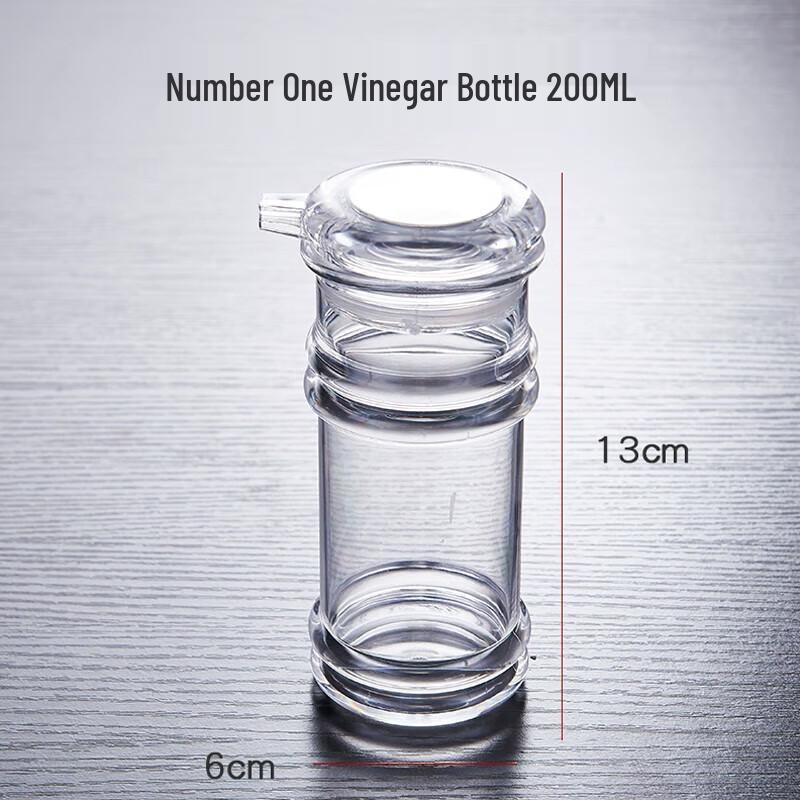 Homeglen Acrylic Vinegar Bottle Set