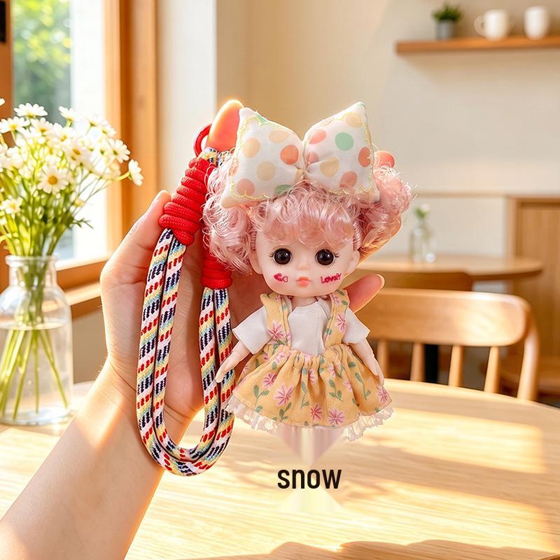 15cm BJD Lolita Doll Mobile Phone Pendant Toy - Trendy Birthday Gift for Girls