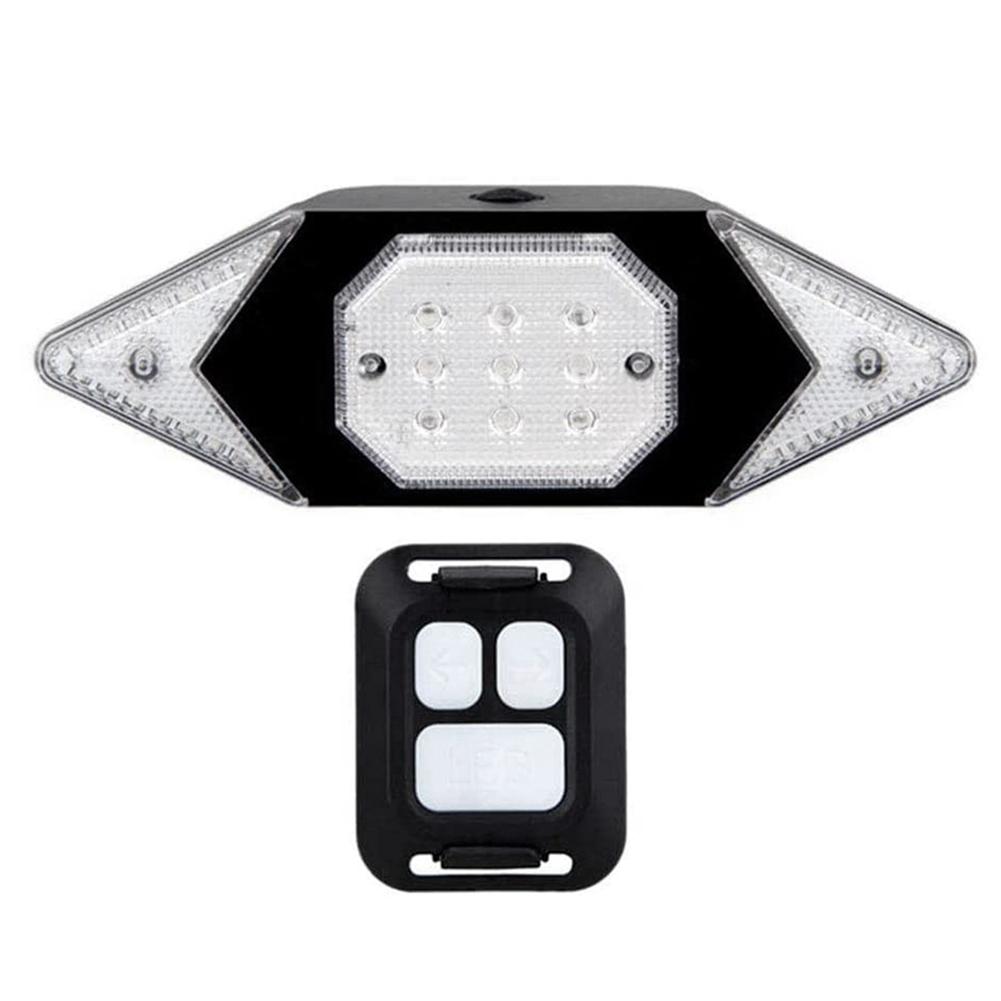 Bike Rear Lamp Smart Bike Wireless Remote Turn Signal Lights Bicycle LED Taillight Easily Installation Personal Bicycle Parts