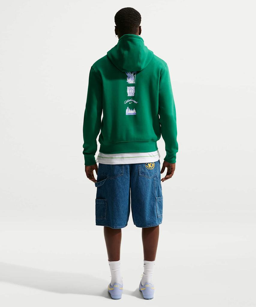 Sportswear Club Fleece Hoodie M - Malachite / If0690-365