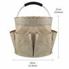 Multifunction Picnic Folding Basket Multi Pocket Electrician Toolkit Bucket  for Bathroom