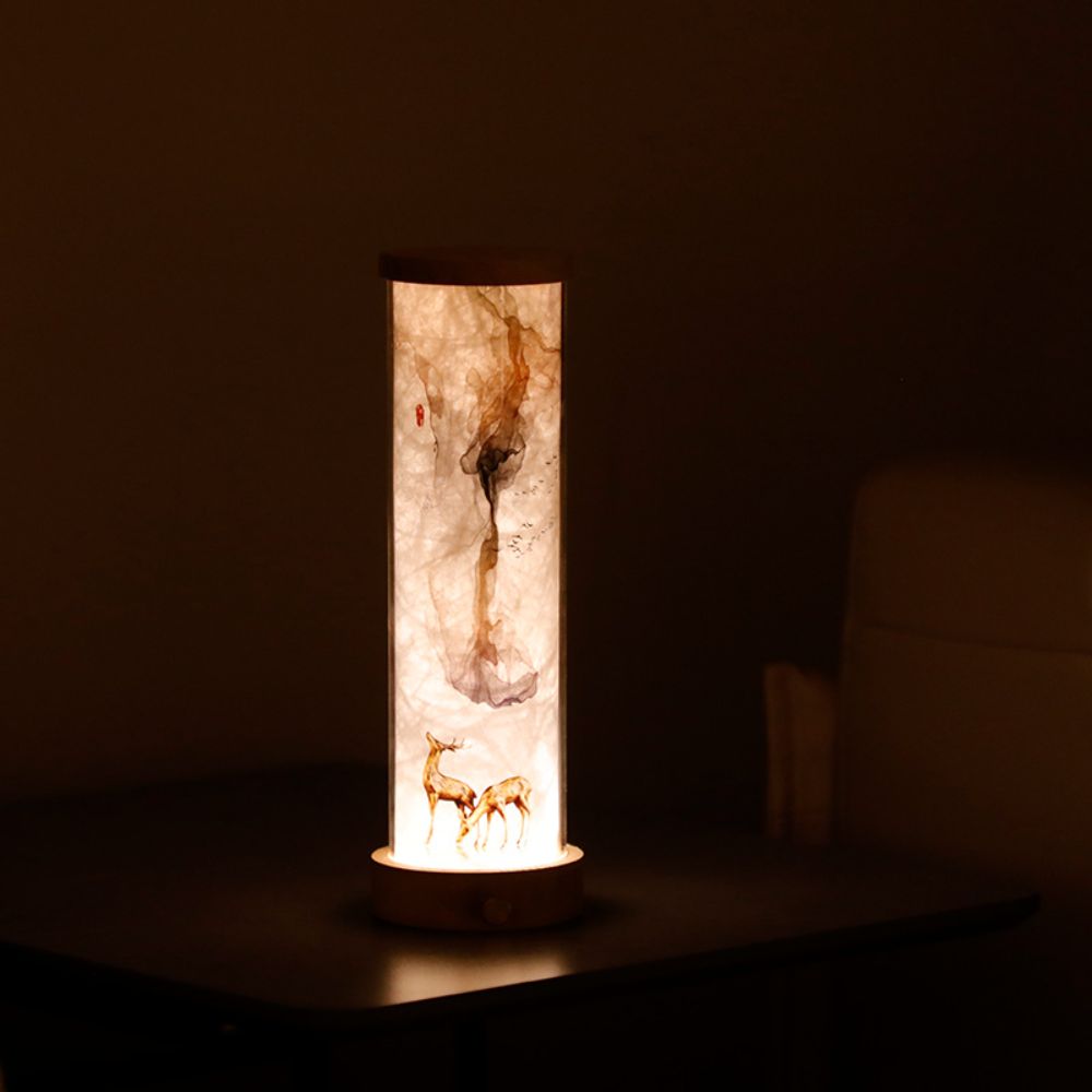 Touch Control Desk Lamp Multi-Color Adjustable Artistic Decoration Light Table Lamp Indoor Use