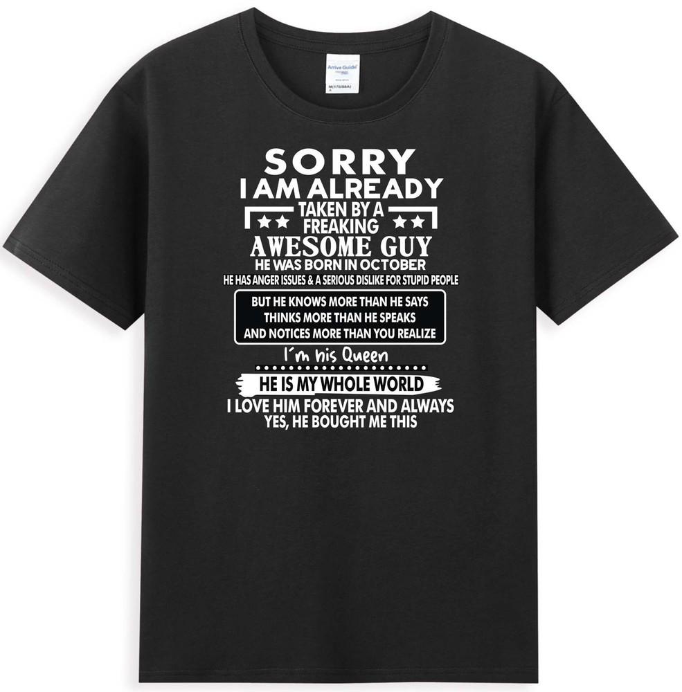 Scusa, sono già presa da un ragazzo incredibilmente fantastico Regalo per Marito Maglietta Unisex