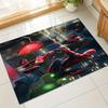 1pc Spiderman City Lights Carpet for Playroom Bedroom Living Room Sofa Home Decor,kids Game Area Rug Non-slip Floor Mat Y826150