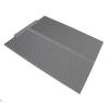 Silicone Dish Drying Mat 485x405mm Heat Resistant Non Slip Kitchen Counter Drain Pad for Home