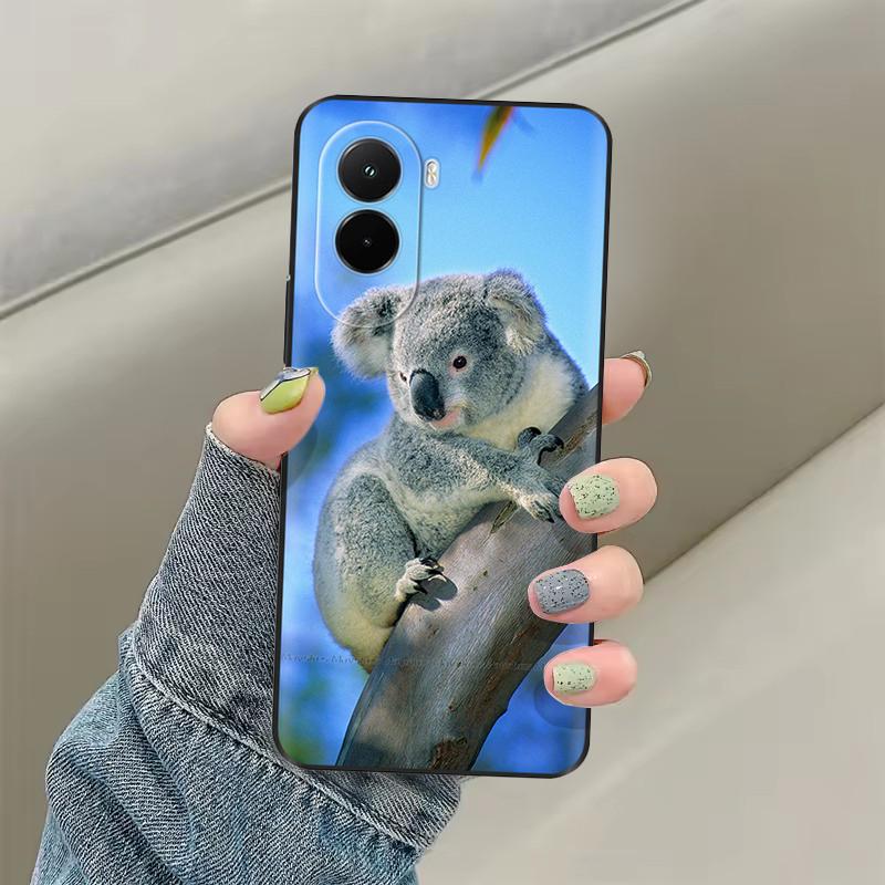Soft Case For Xiaomi Poco M7 4G Case Cartoon Back Cover For Xiaomi Poco M7 Pro 5G Protective Animal Bumper PocoM7 m 7 Cool Bags