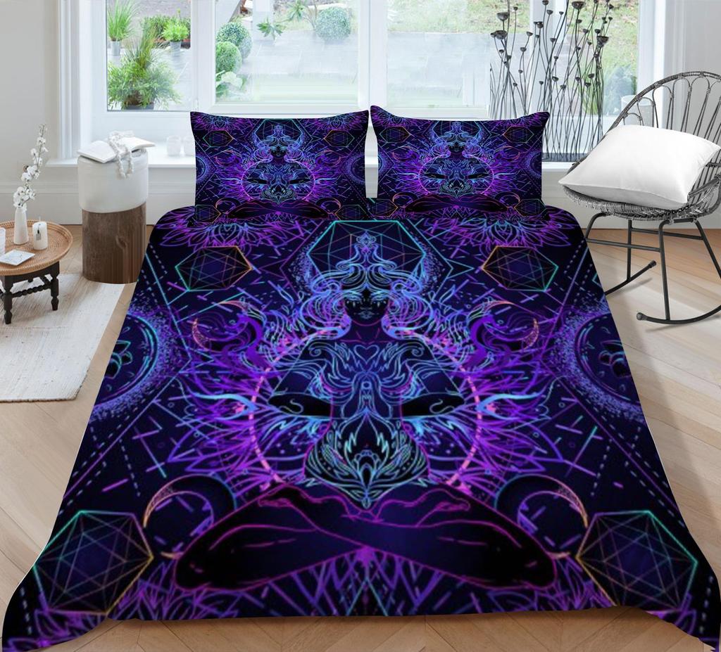 Bed Cover Boho Bedding Cover Suit Bohemian Duvet Cover Highend Quilt Cover Children Single Size Home Bed Clothes