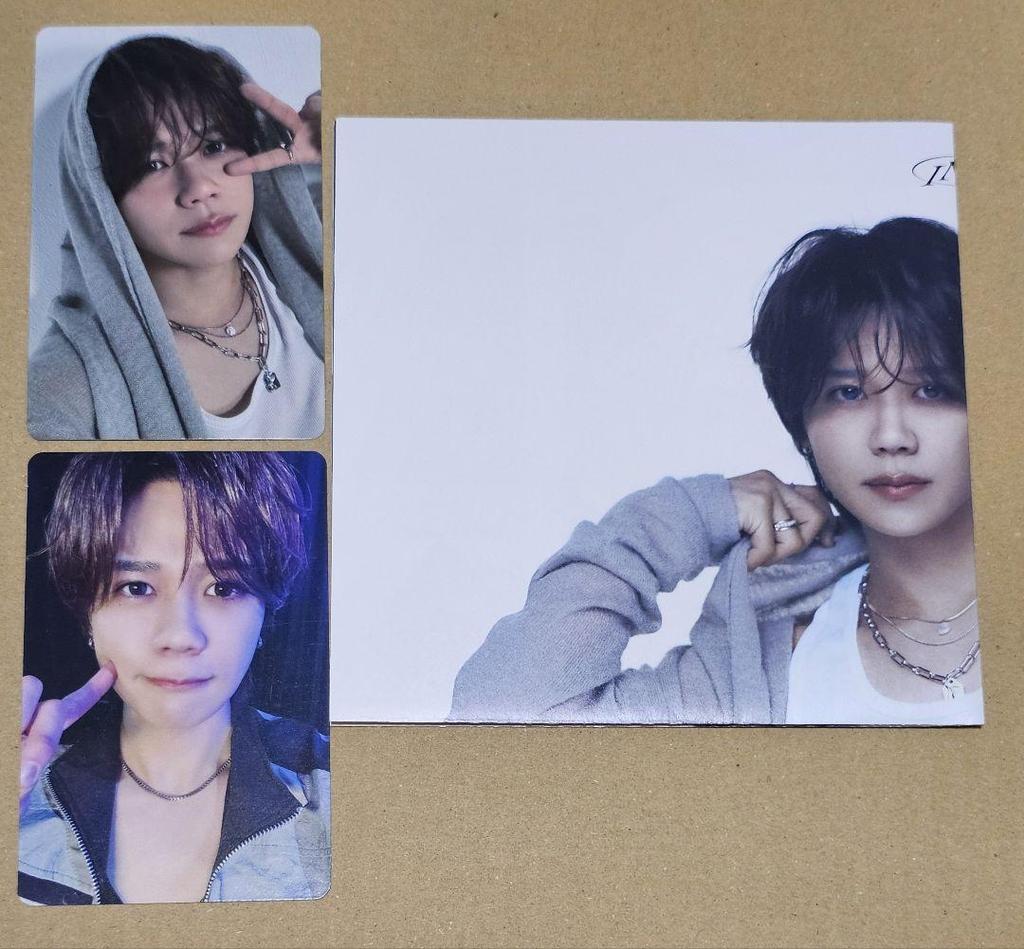 [USED] INI Kyosuke Fujimaki Trading Card Mini Poster