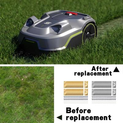 Lawn Mower Blades Head Replacement Heavy Duty Universal Robot Lawn Mower Accessories For Mammotion Luba Yuka  24/30/36pcs