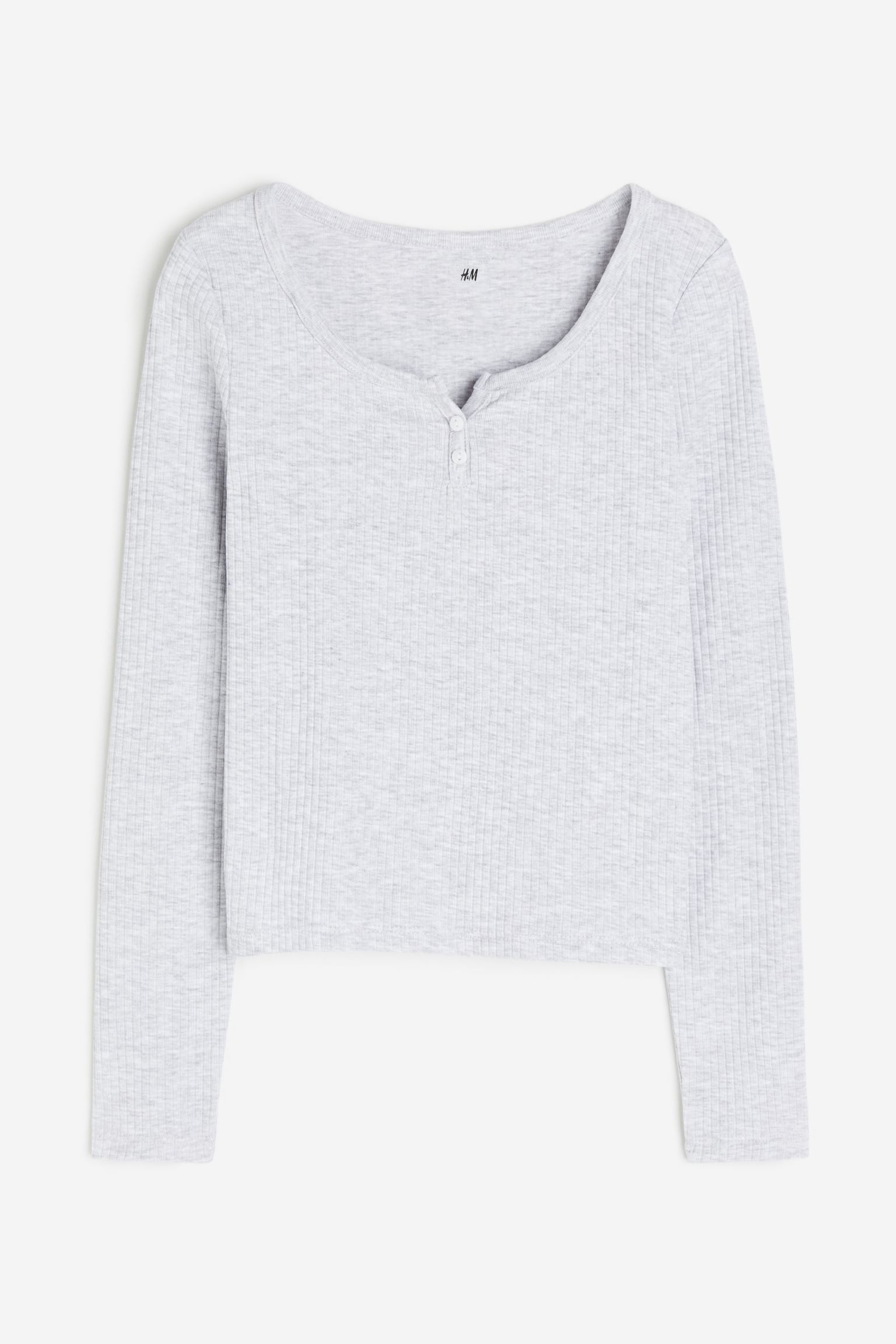 

Топ Henley в рубчик