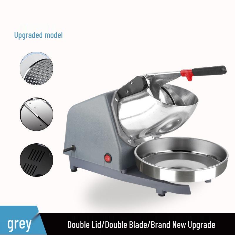Weifeng Ice Crusher: Commercial & Household Shaved Ice Smoothie Machine for Milk Tea Shops. Ice Crusher