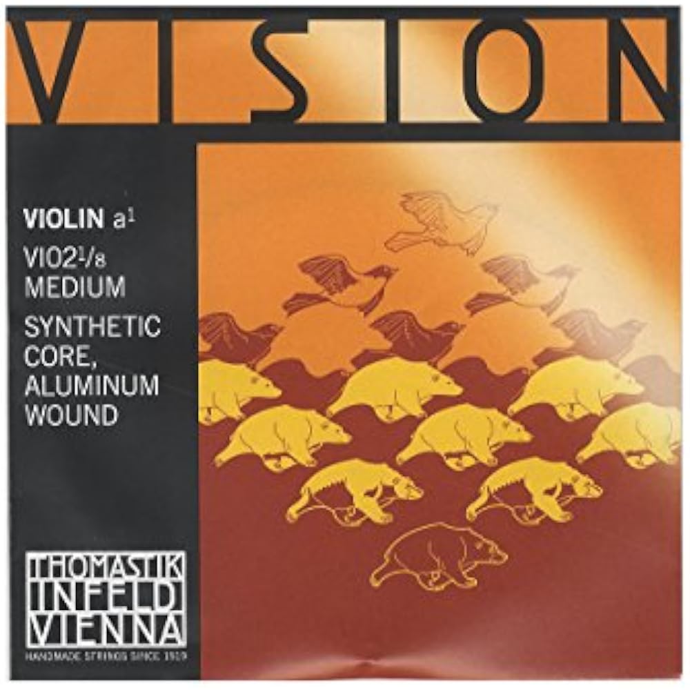 THOMASTIK Vision Violin Strings A Line Aluminum Coil VI02 1/8