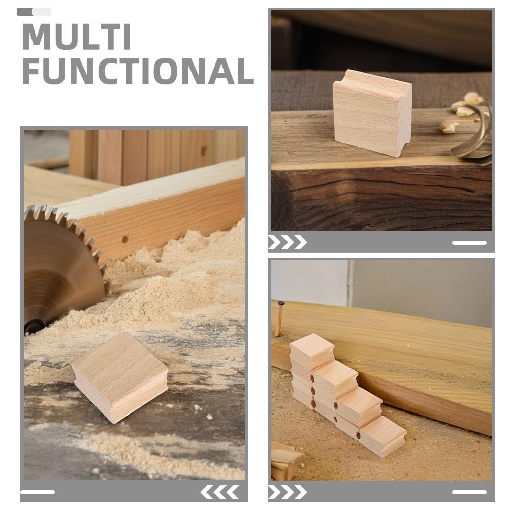 15Pcs Blank Wood Stamp Blocks Carving Crafting Scrapbook DIY Vintage Wooden Stamper Seal Supplies Wooden Stamp Seal