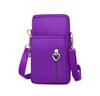 Three-layer Zipped Mobile Phone Bag, Crossbody Bag, Neck Strap Mobile Phone Wallet, Fashionable Wallet