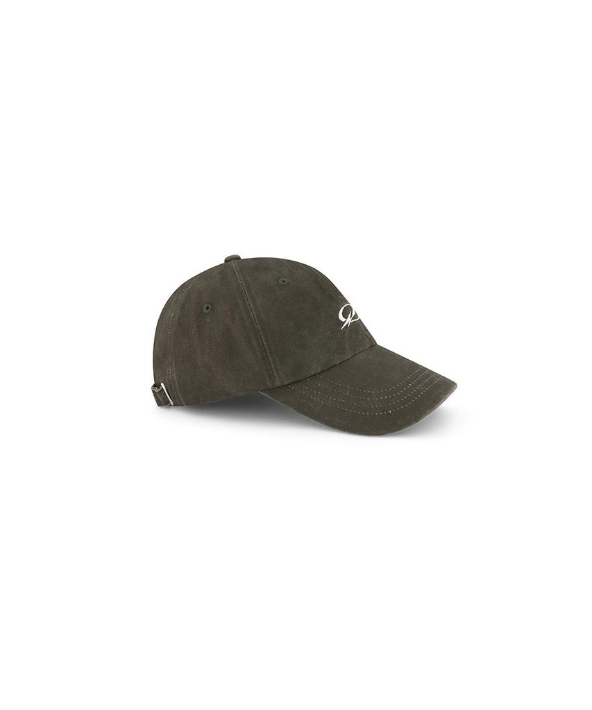 51Peosenteu Washed Logo Cap - Brown