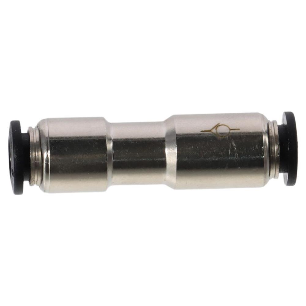 2pcs 1/4" OD Check Valve 1 Way Push to Connect Valve Metalwork One-way Valve Water