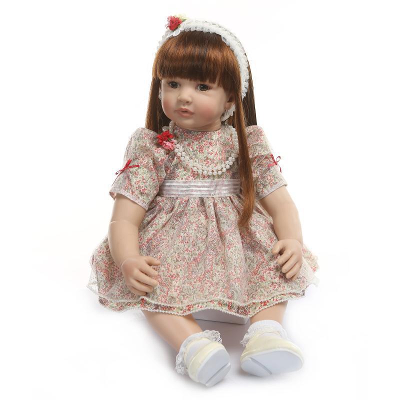 NPK Reborn Toddler Princess Doll with Beautiful Dress - Perfect Companion Toy for Girls